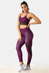 Zelocity Quick Dry Gym Leggings - Winter Bloom — thumbnail 4